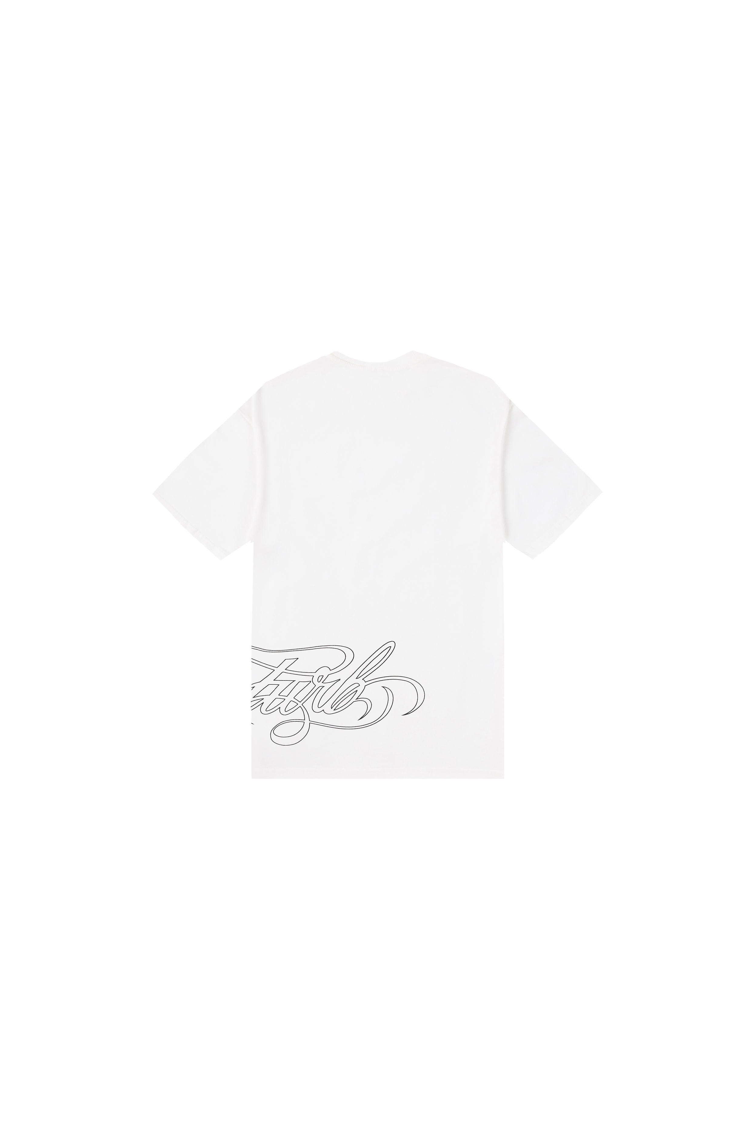 Script T-Shirt White - DISTURB LTDA