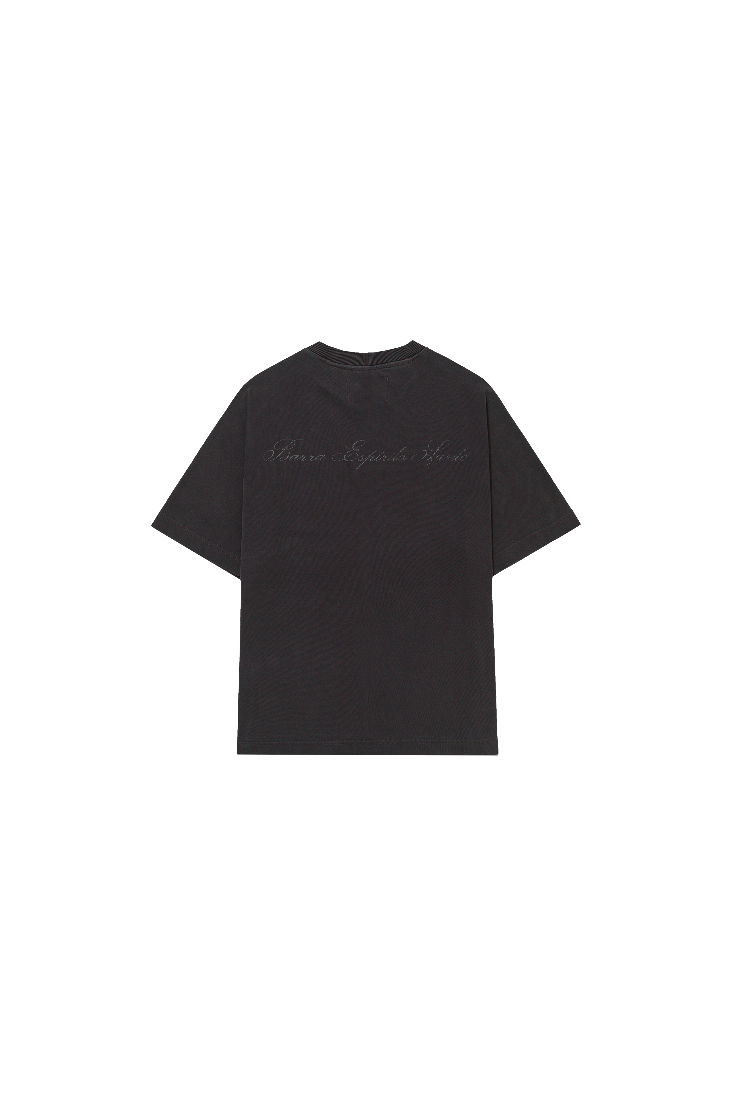 Camiseta "Barra Ahlma" Preta Estonada - BARRA
