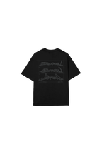 Camiseta "Croqui" Preta