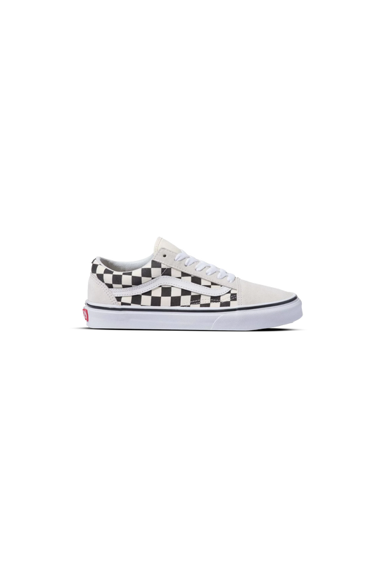 Tênis Old Skool Checkerboard White Black - Vans