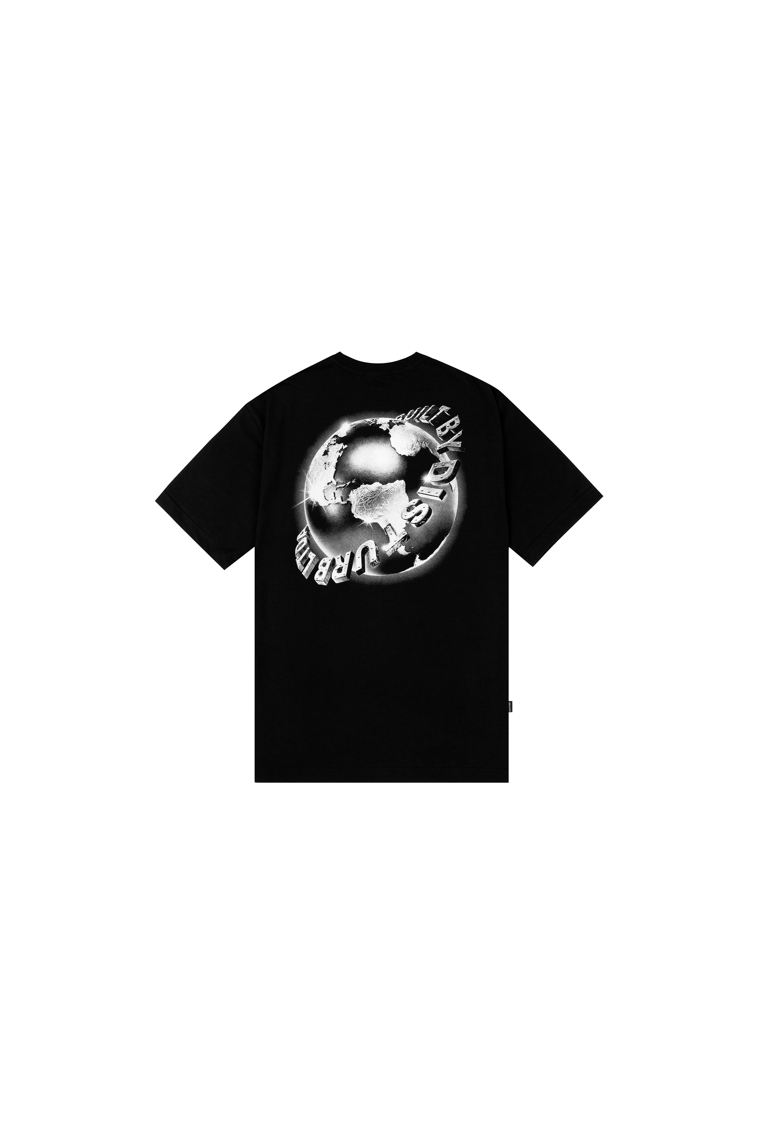 T-Shirt Built By Disturb Preto