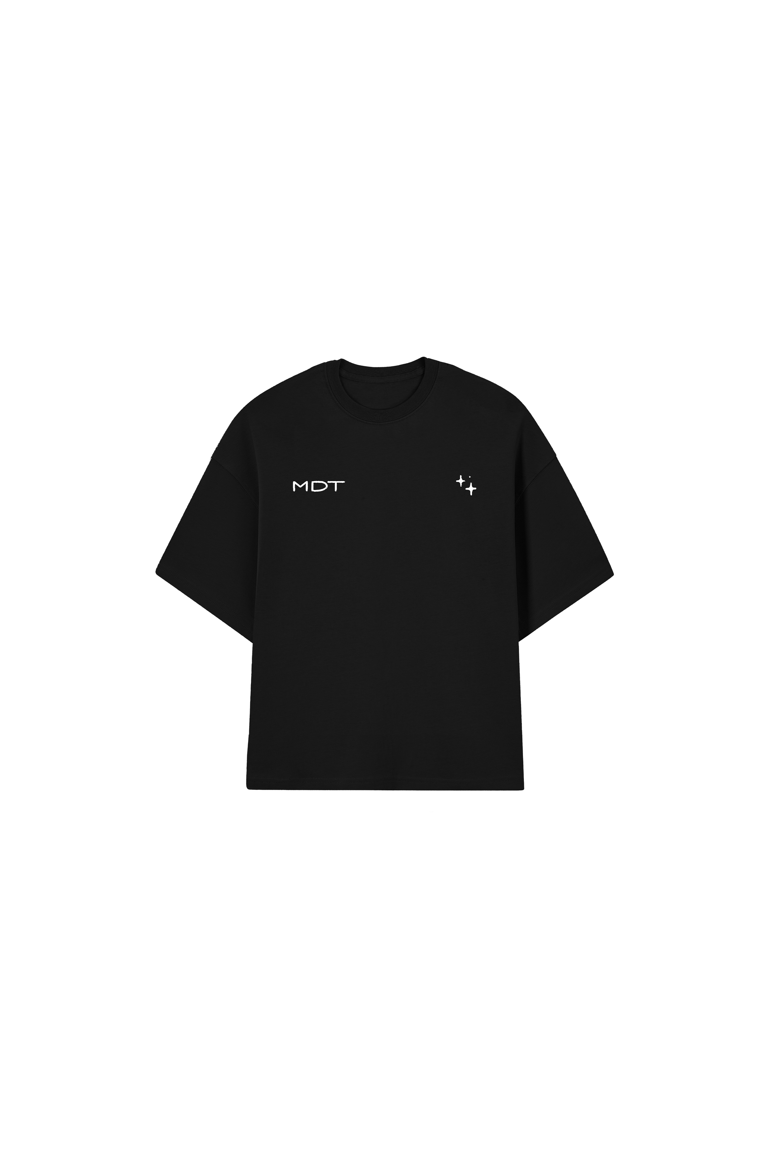 Postal T-shirt Black - MIDAS TOUCH