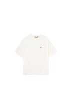 Camiseta Recortada "B Garça" Off White