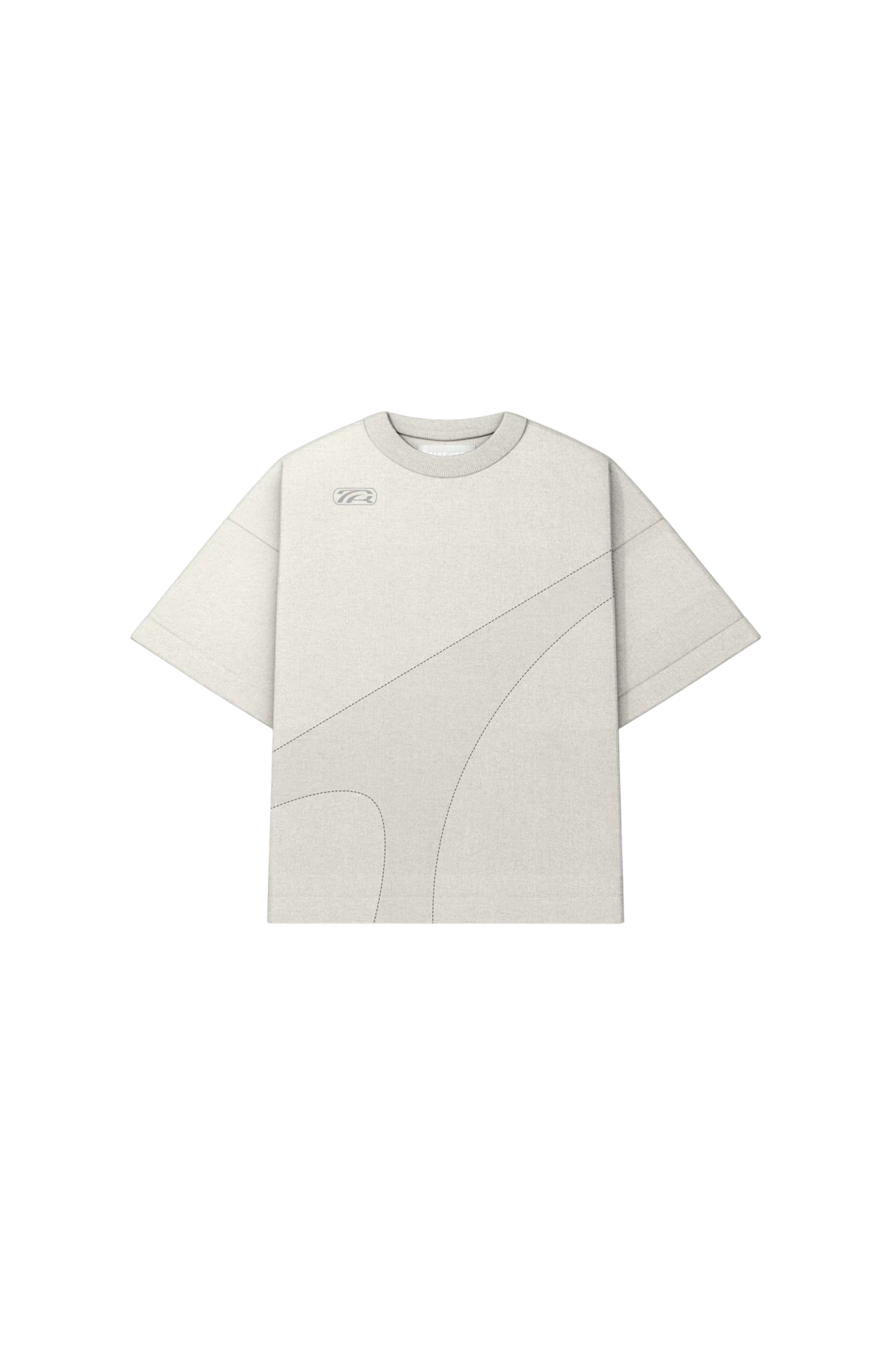 Overlay Offwhite Boxy Tee - TAKE-OFF