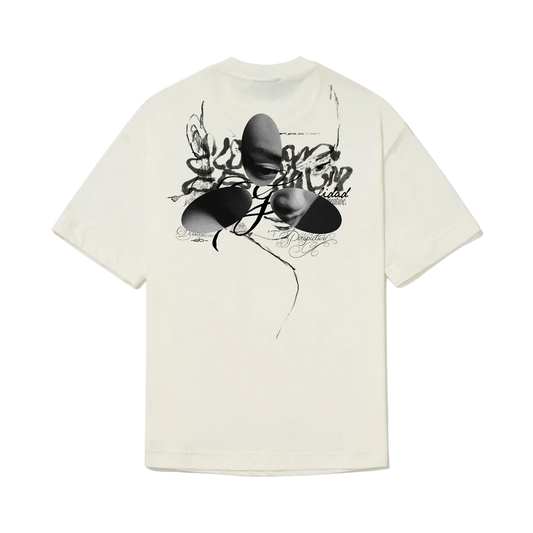 Camiseta Regular "Perspective" Offwhite - Elo em Comum