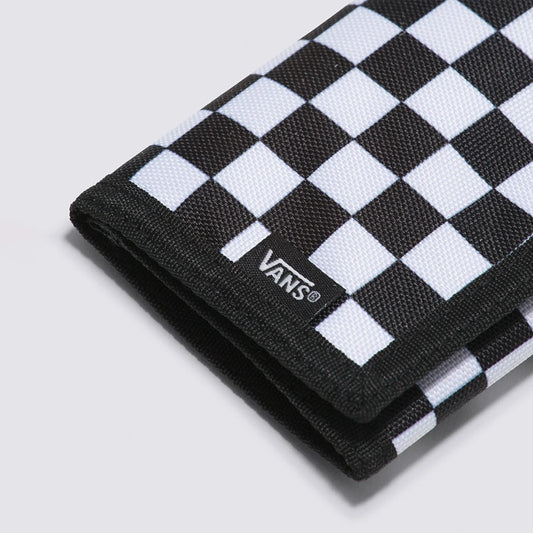 Carteira Slipped Black-White Check - Vans