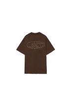 Camiseta "Goods Logo Remix" Marrom
