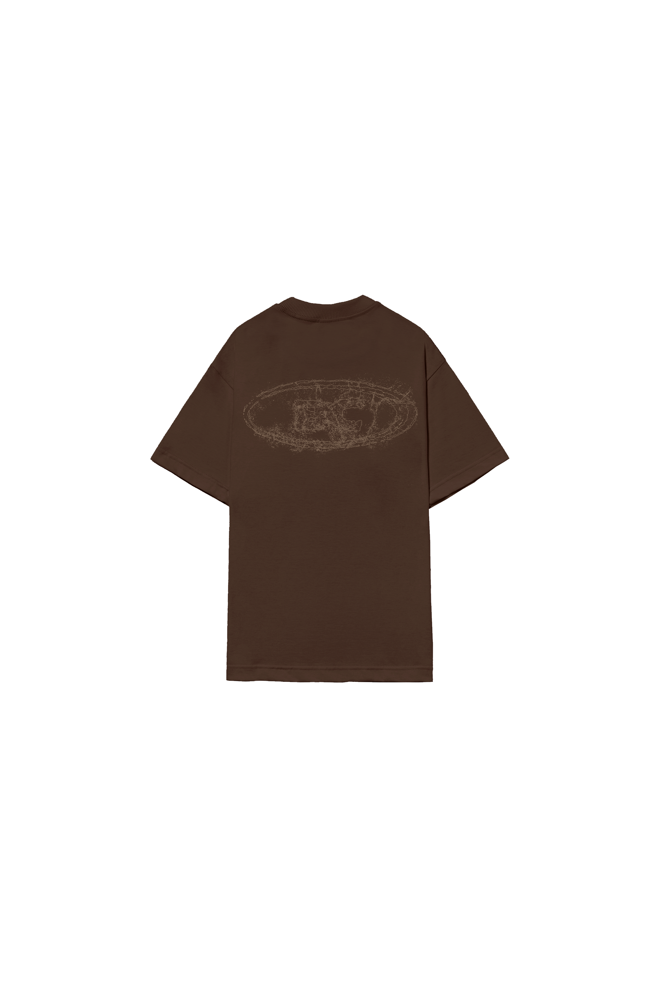 Camiseta "Goods Logo Remix" Marrom