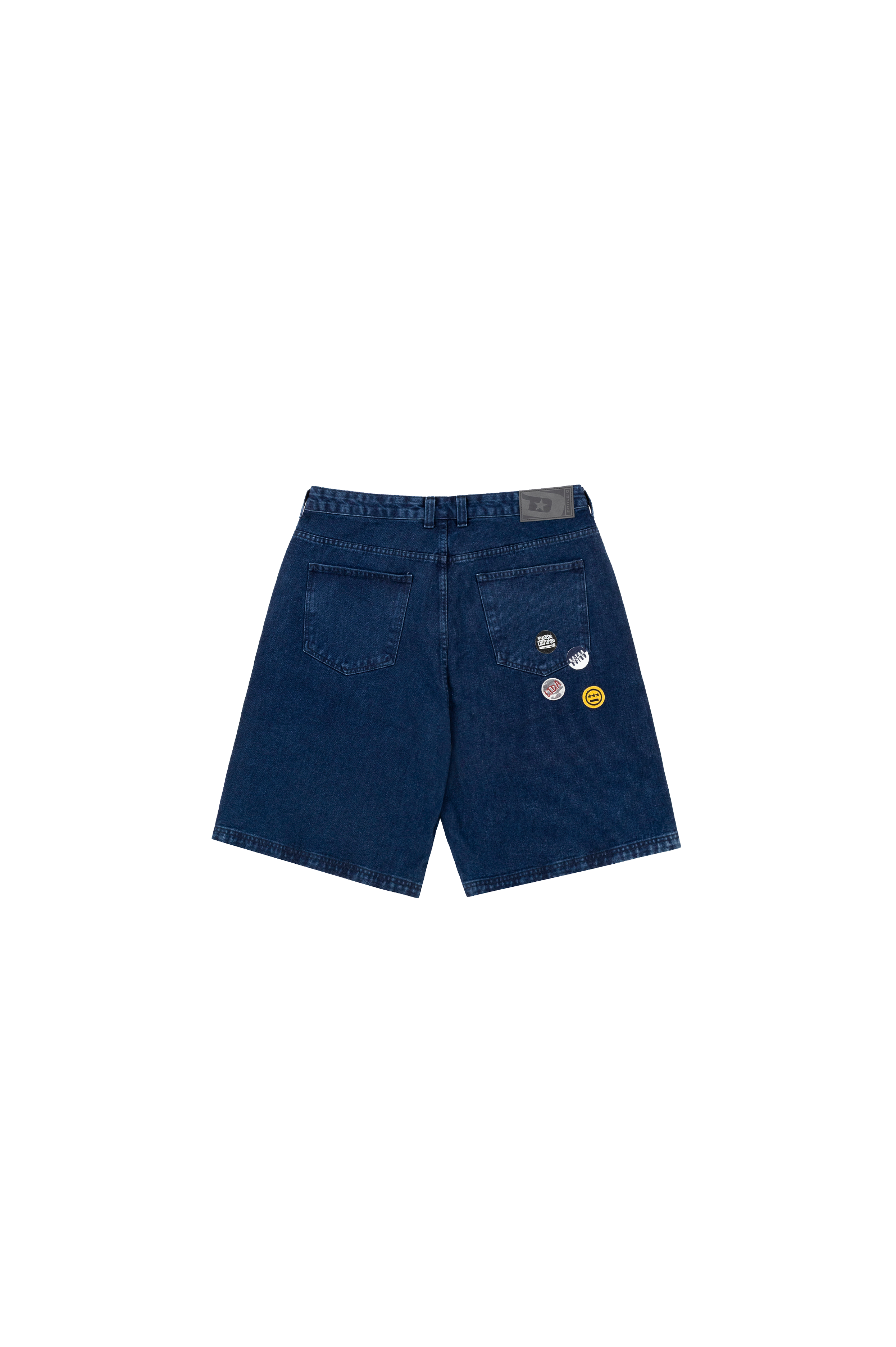 Shorts Jeans Pins Azul