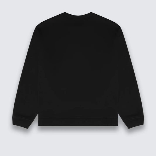 Moletom Classic V Oversized Crew SS Black - Vans