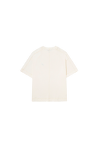 Camiseta Recortada "B Garça" Off White