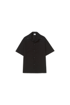 Camisa de Botão Clássica Preta