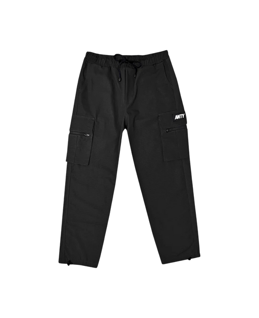Calça Cargo Zip Black  – Anty Brand