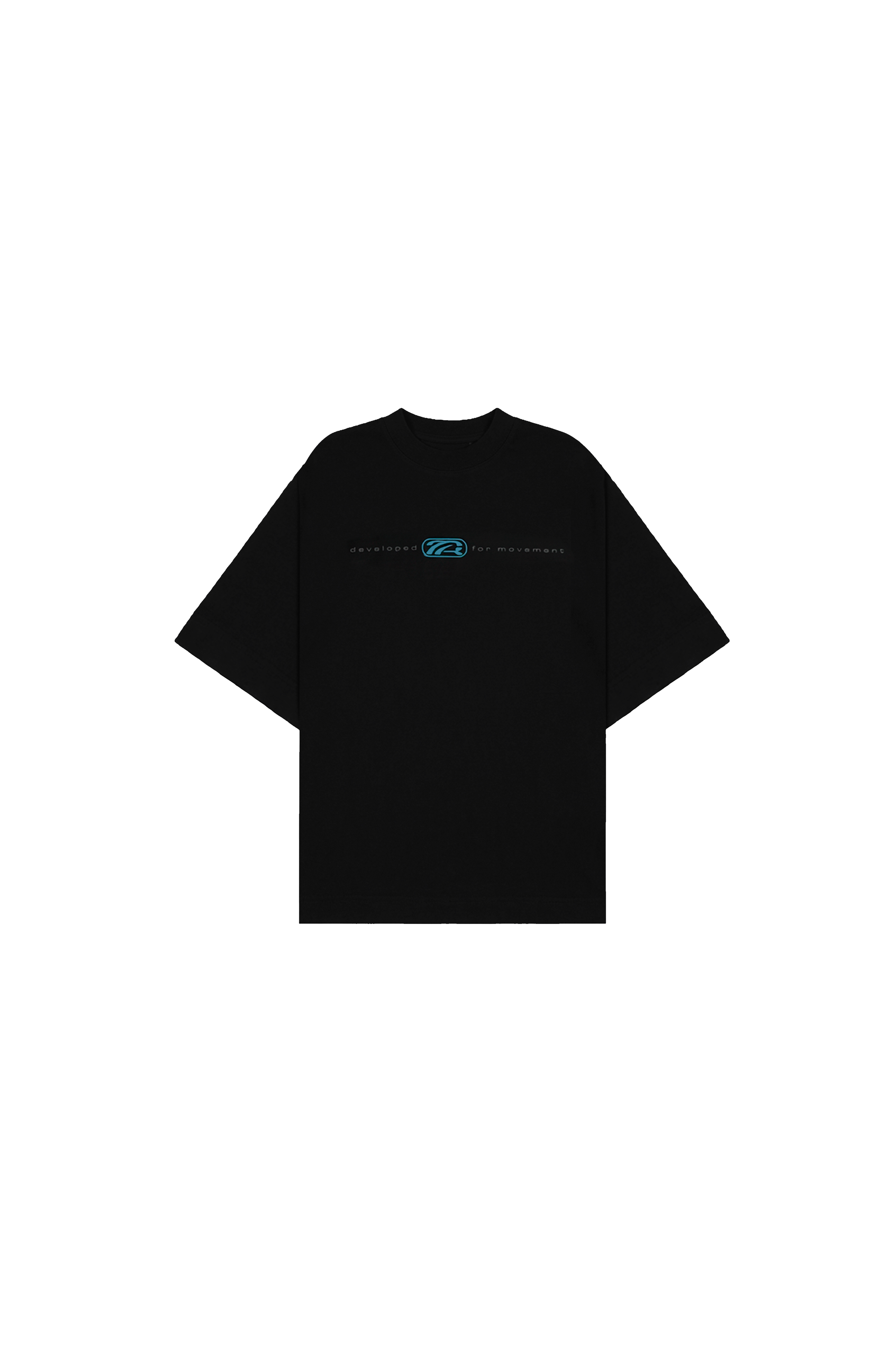 Snowfield Black Tee