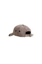 Boné Six Panel "Jateado" Xadrez
