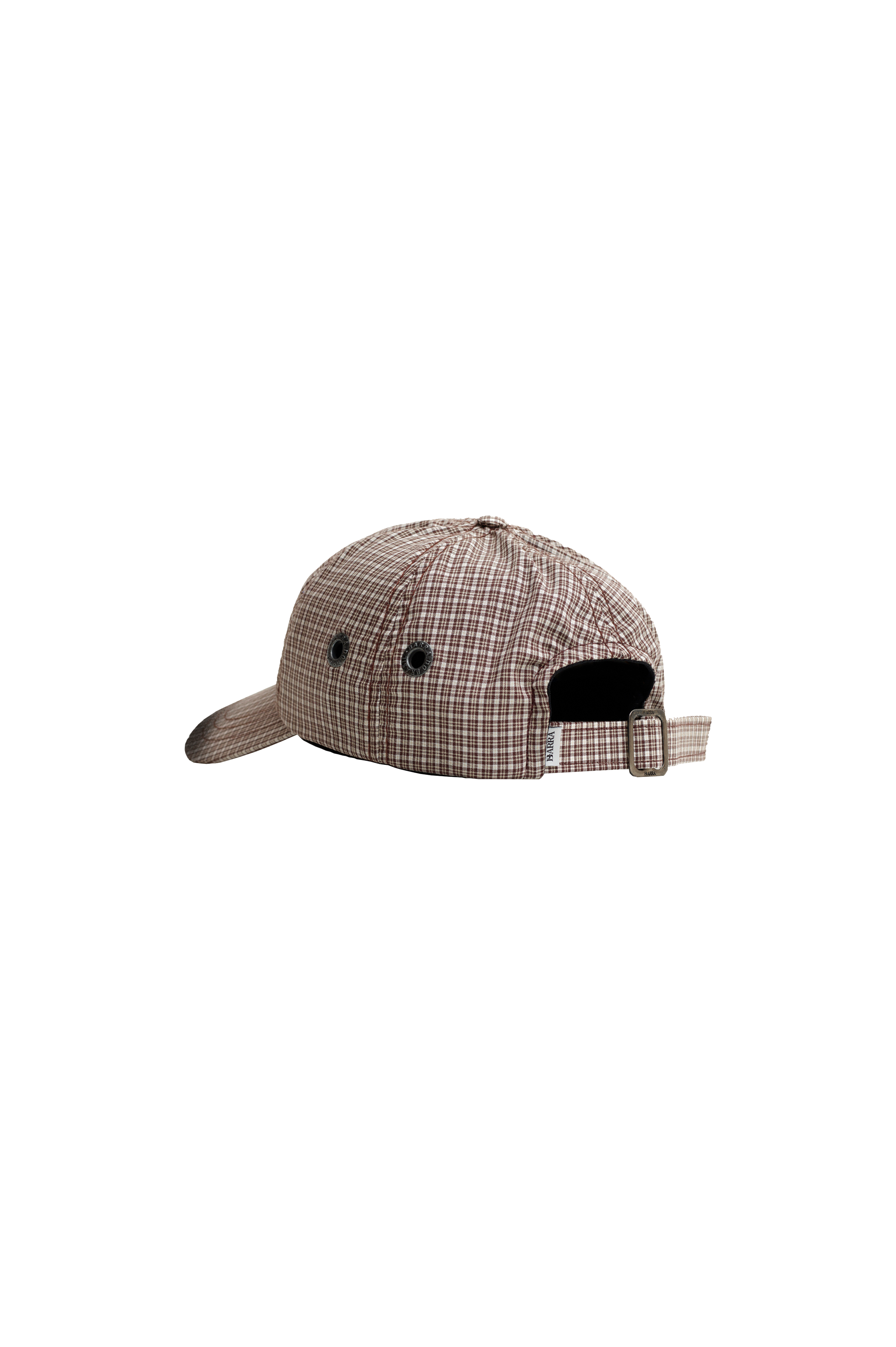 Boné Six Panel "Jateado" Xadrez