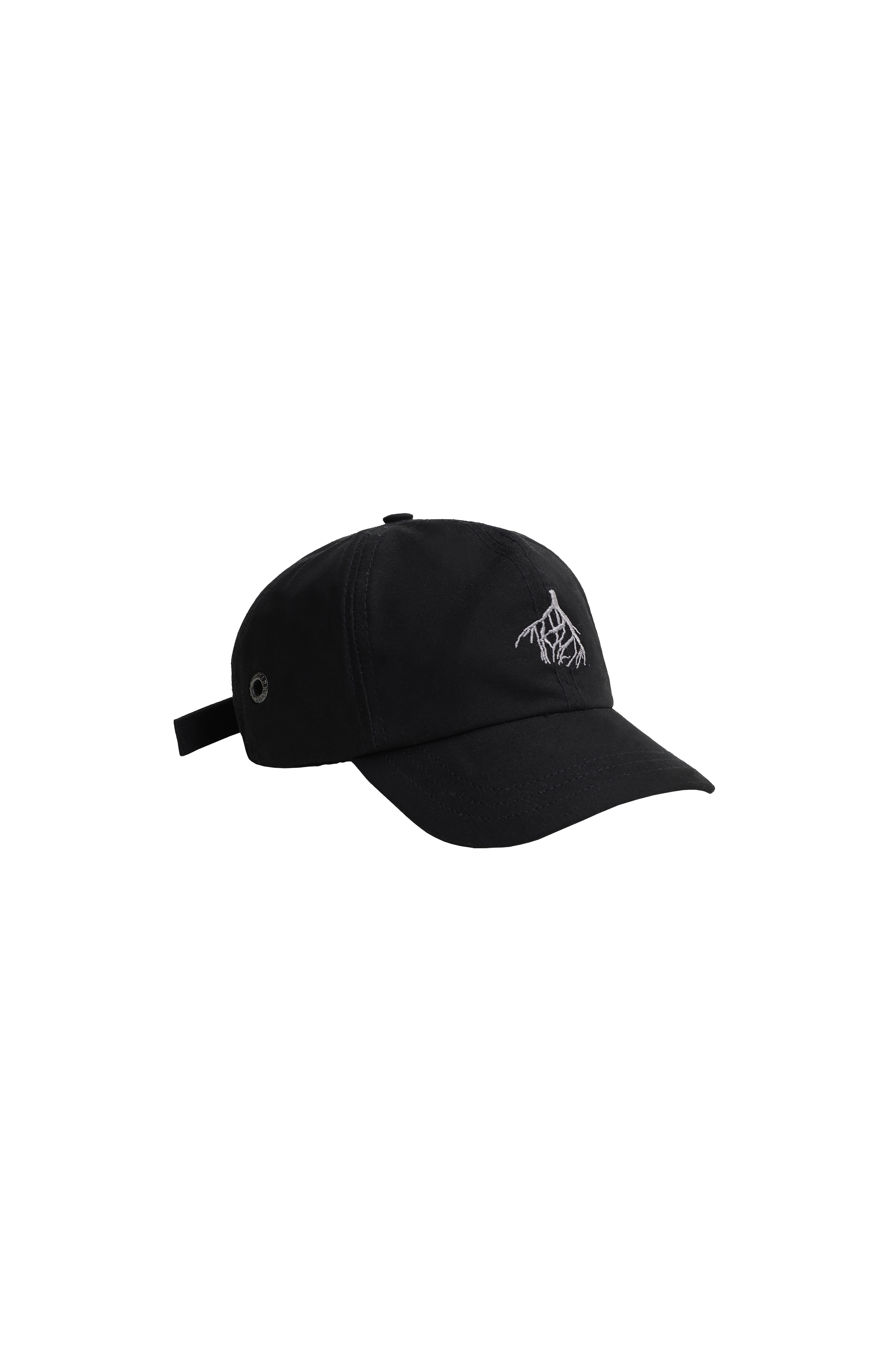 Boné Six Panel "Rizoma" Preto