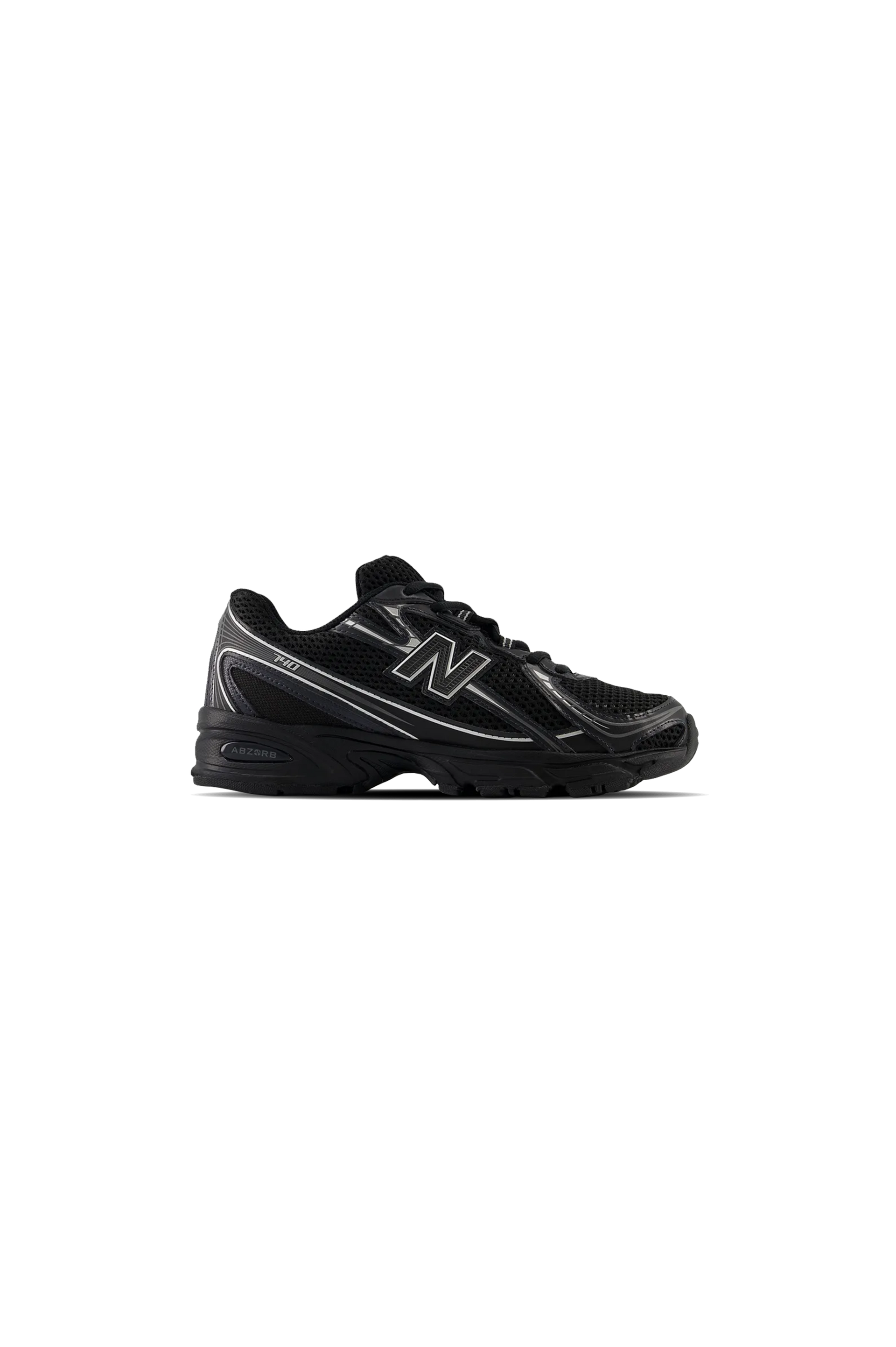 Tênis NB 740 Preto Prata - NEW BALANCE – Doux CO.