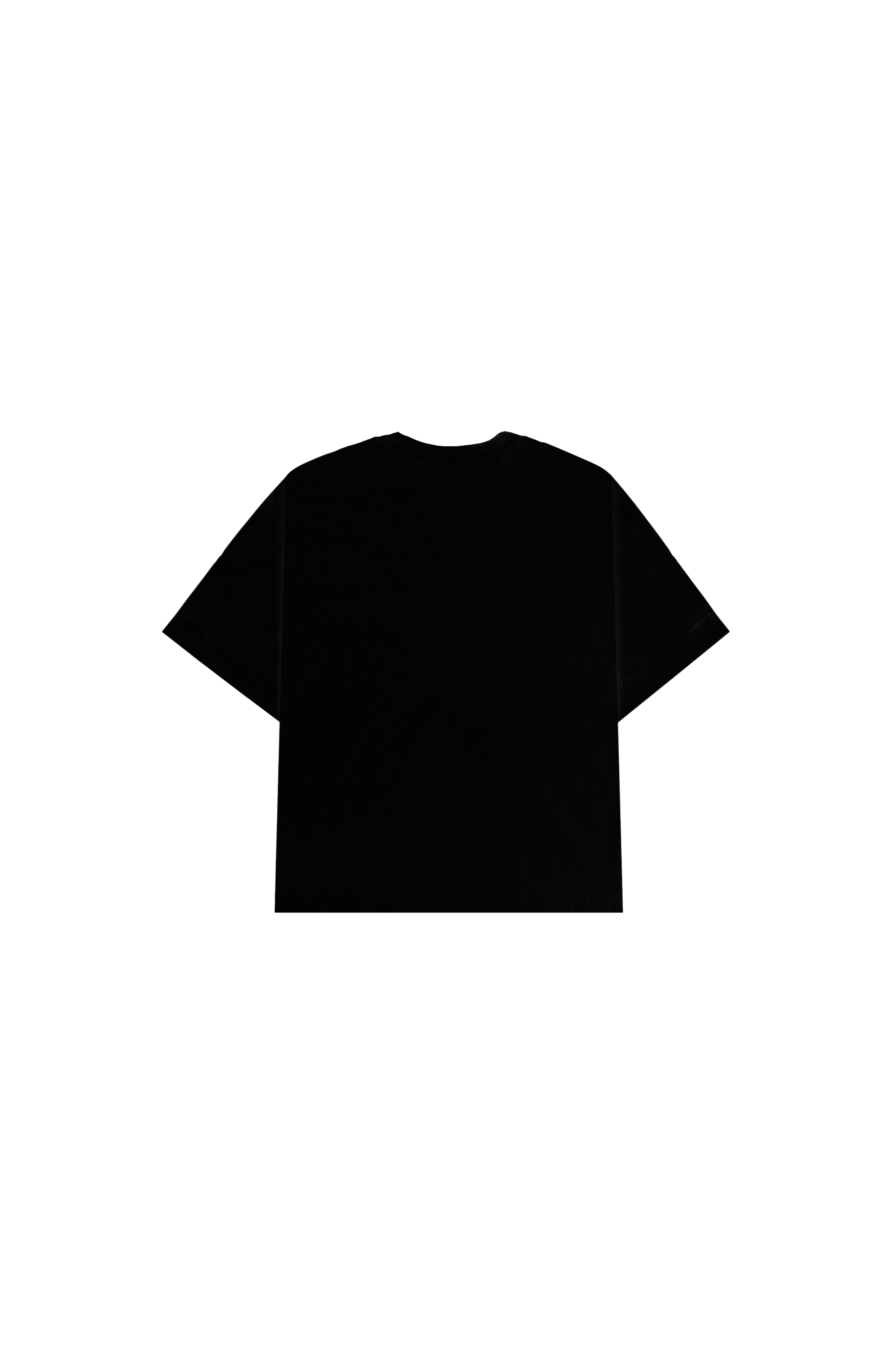 Creed Black Boxy Tee