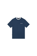 T-shirt Logo Shoulder Line Azul Marinho