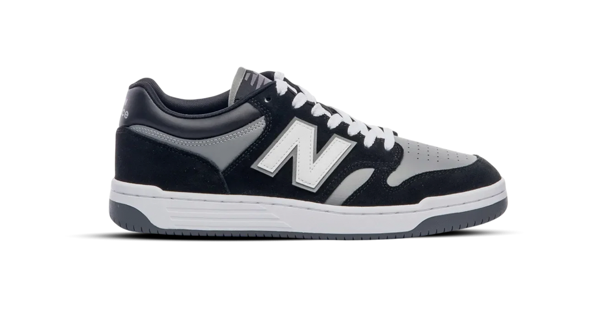 Tênis NB 480 Low Preto Cinza - New Balance