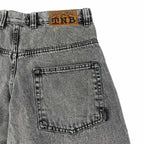 Storm Grey Baggy Jeans - TANABASE