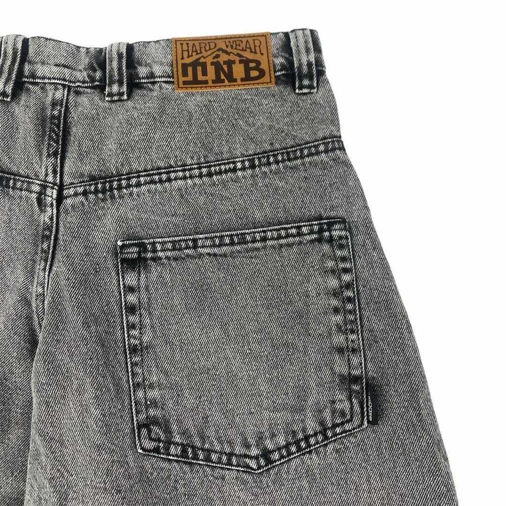 Storm Grey Baggy Jeans - TANABASE