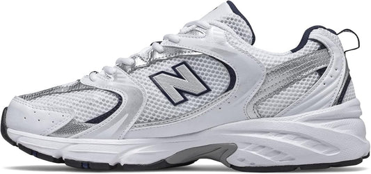 Tênis NB 530 Branco Prata Marinho - New Balance