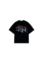 Sketch Black Boxy Tee