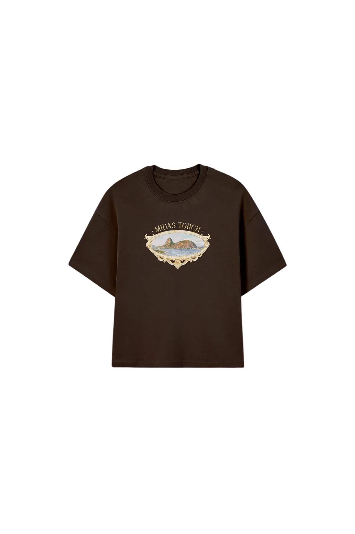 Sugar T-shirt Brown - MIDAS TOUCH