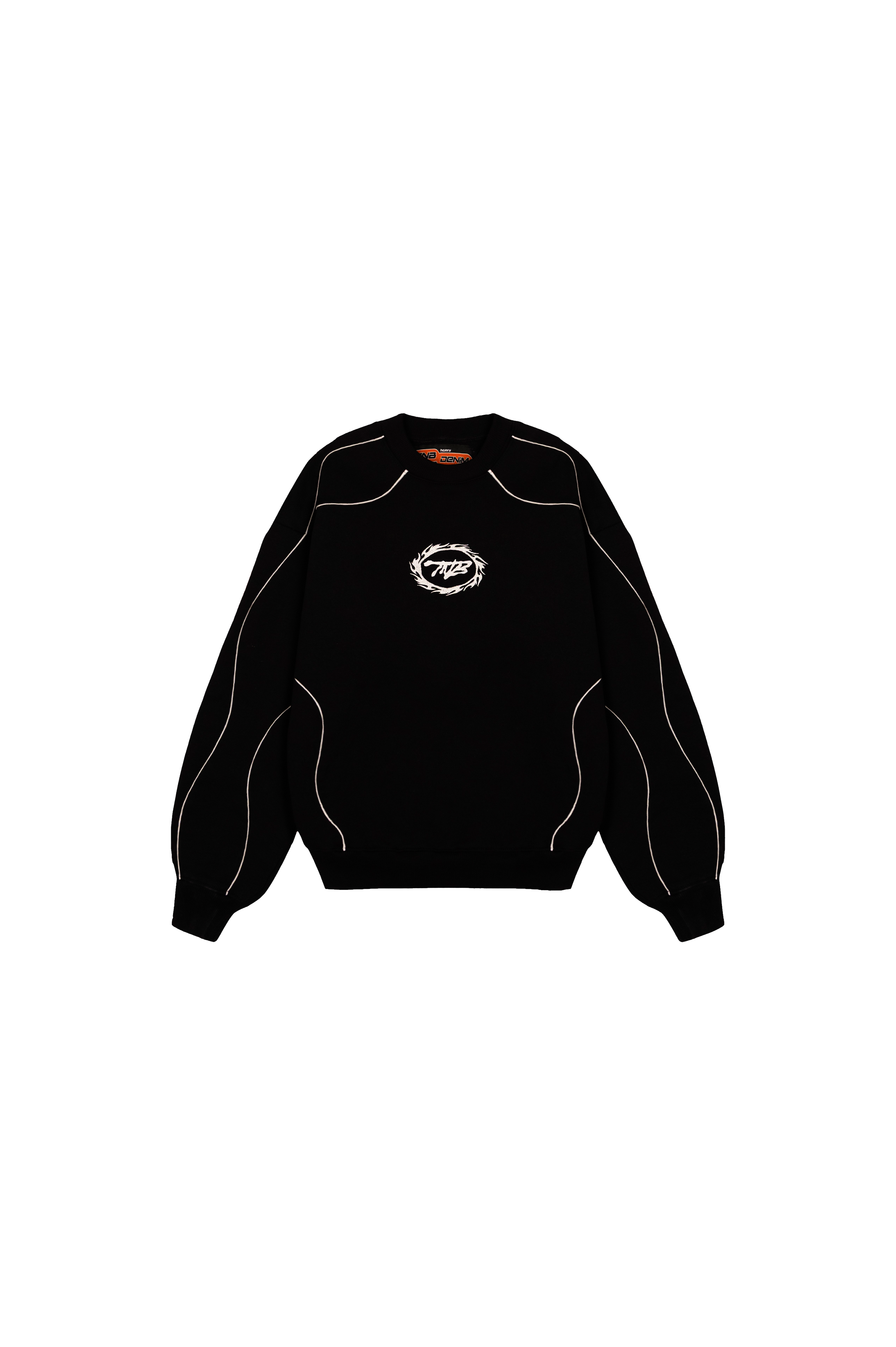 Crewneck Sentinel Black - TANABASE