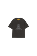 Camiseta "Brasão" Preta Estonada