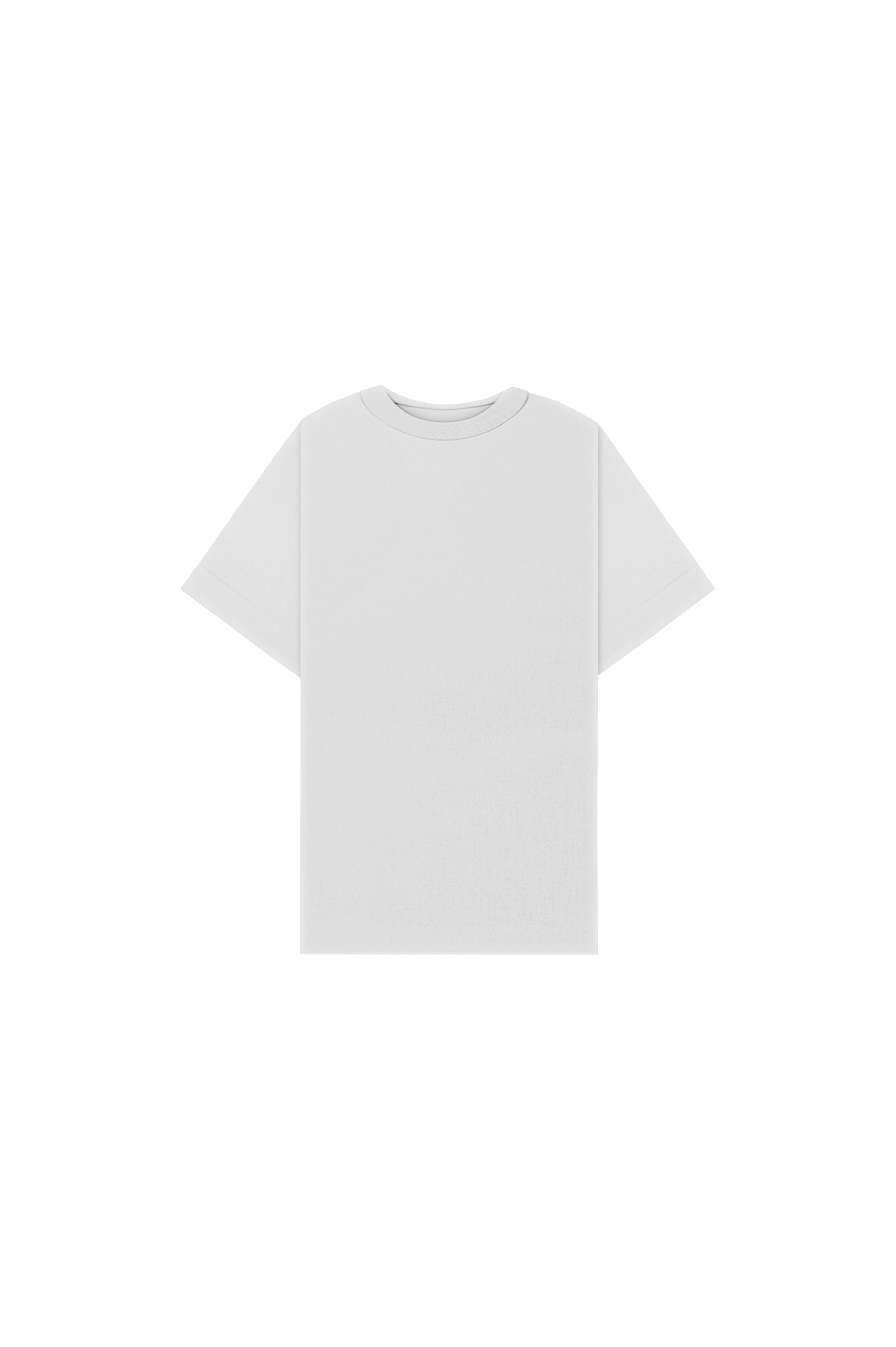 Essential Slim White Tee - QUIET