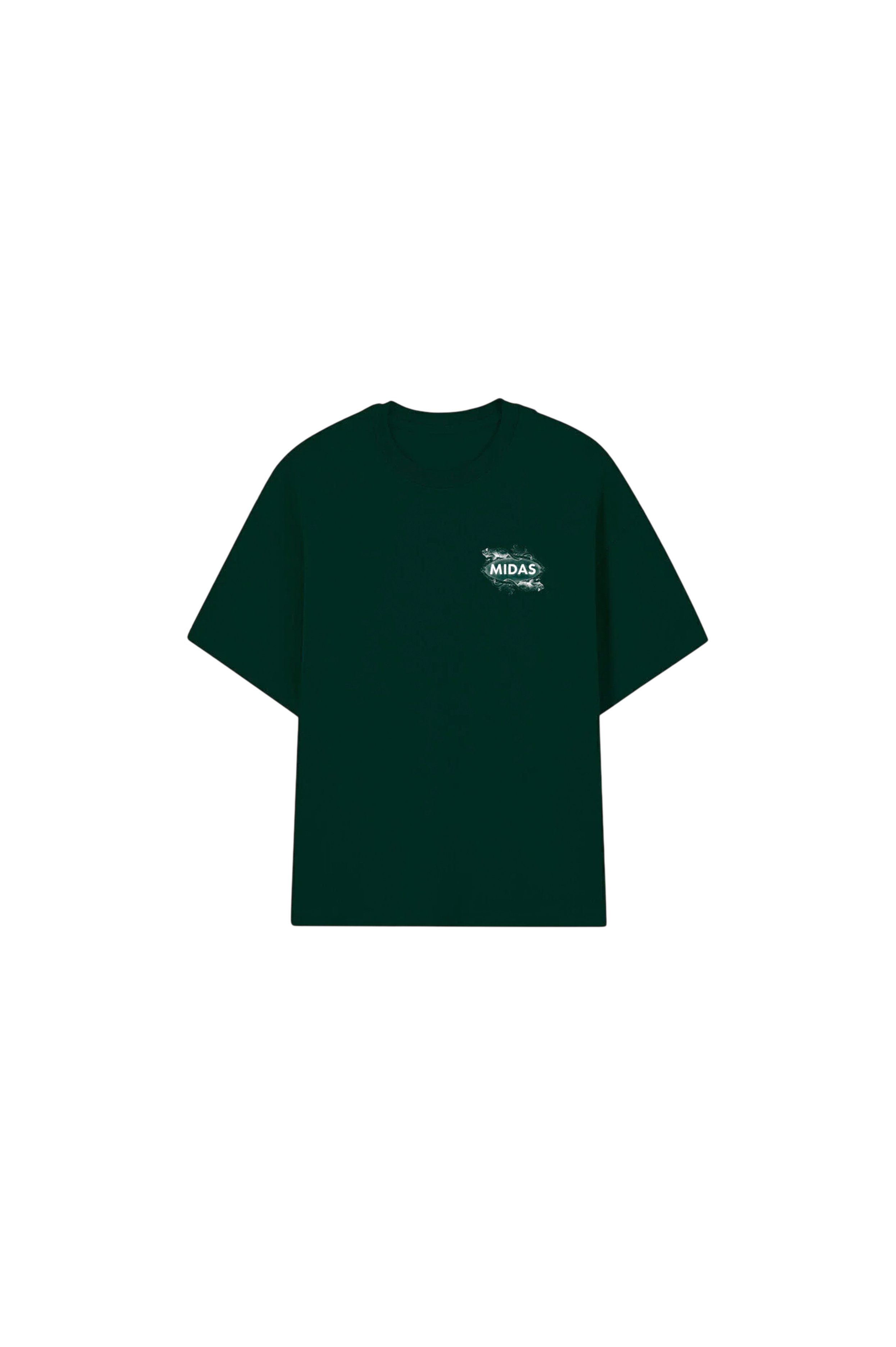 Basic Sculpture T-shirt Verde - MIDAS TOUCH