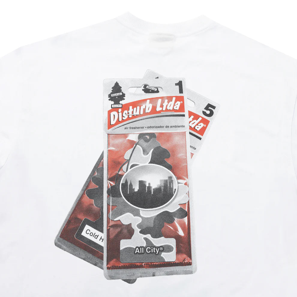 Air Freshener T-Shirt White - DISTURB LTDA