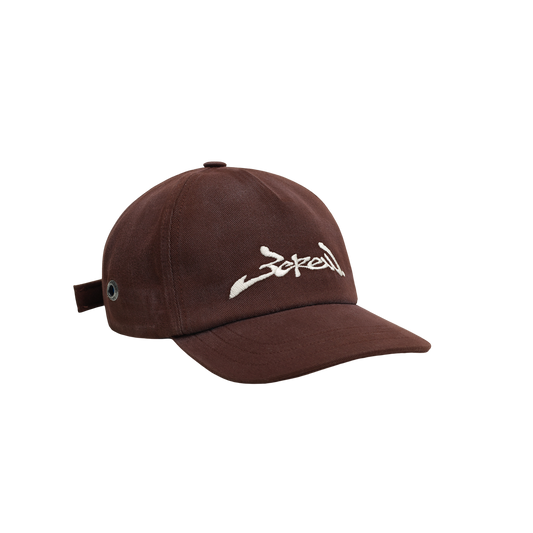 Bone Assinatura Logo Desconstuido Marrom - BARRA