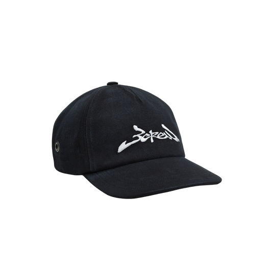 Bone Assinatura Logo Desconstuido Preto - BARRA