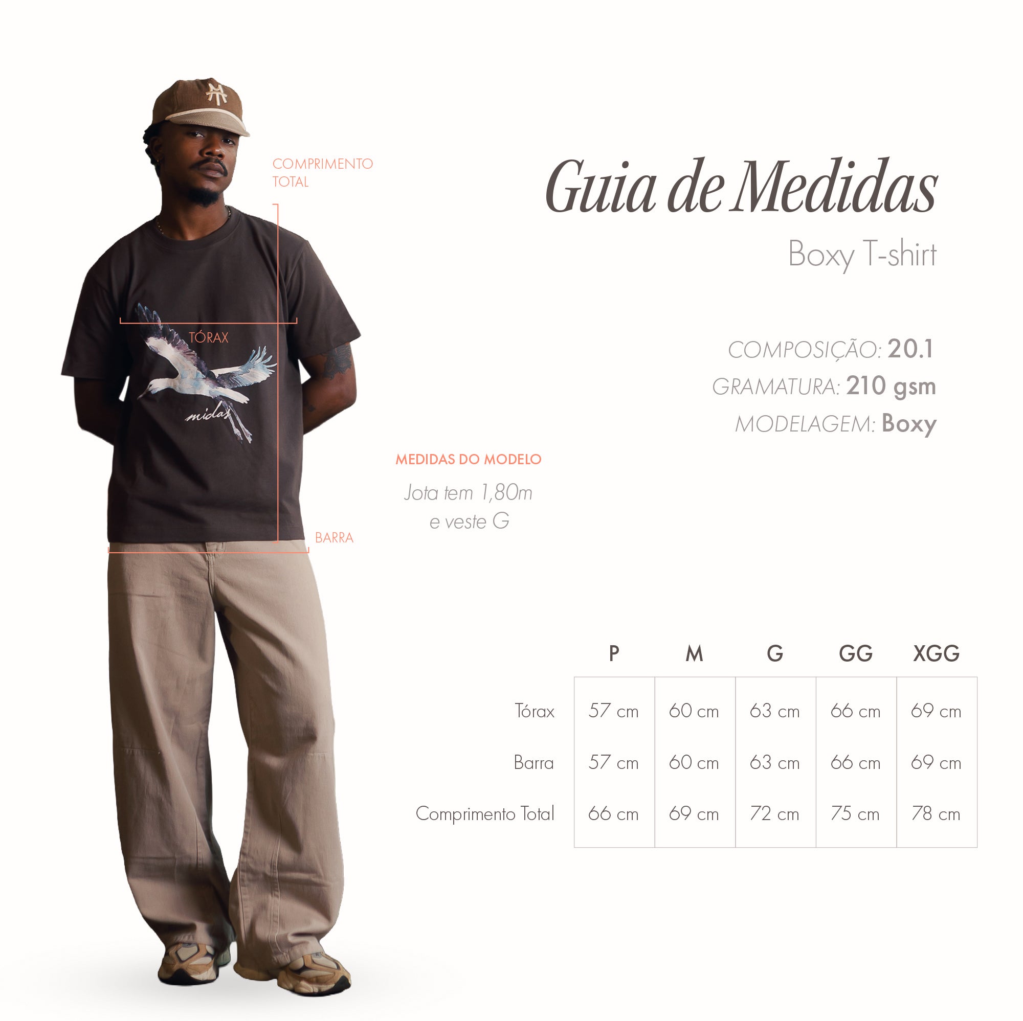 Stork T-shirt OW - MIDAS TOUCH