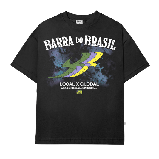 Camiseta Barra Souvenir Preta - BARRA