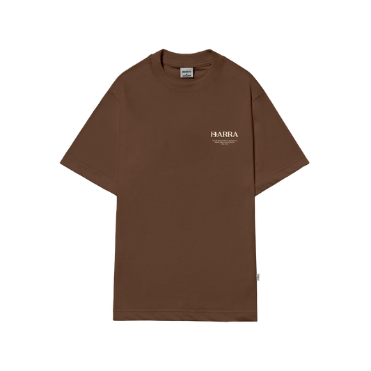 Camiseta Barra Raizes Institucional Marrom - BARRA