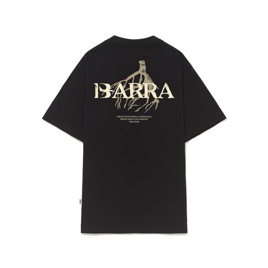 Camiseta Barra Raizes Institucional Preta - BARRA