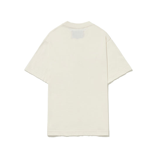 Camiseta B Garça Alto Relevo Puida Off-White - BARRA