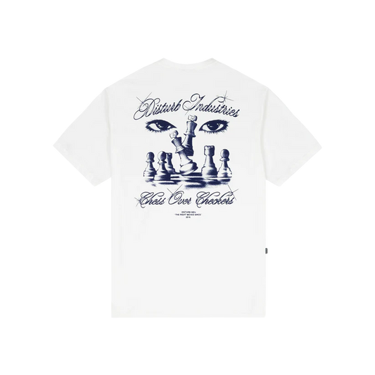 Chess Over Checkers T-shirt in Off-White – Disturb