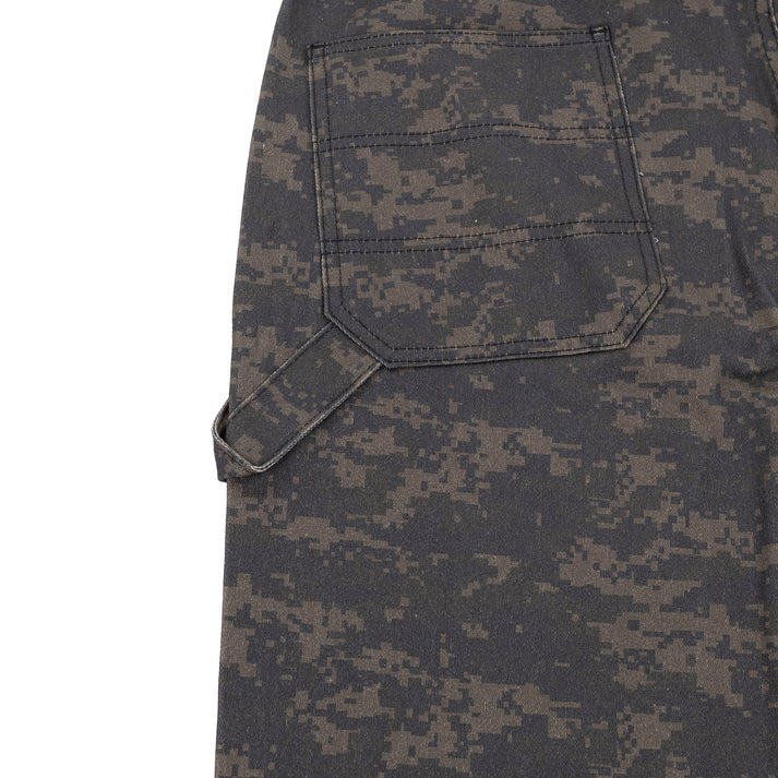 Digital Camo Shorts In Black - DISTURB LTDA