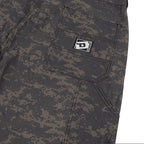 Digital Camo Shorts In Black - DISTURB LTDA