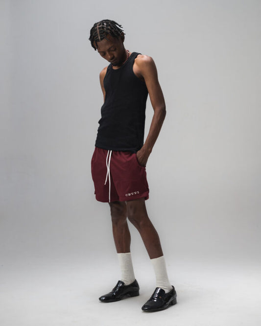 Short “Plexus” Vinho - CETTI