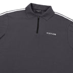 DSTRB Line Polo In Grey - DISTURB LTDA