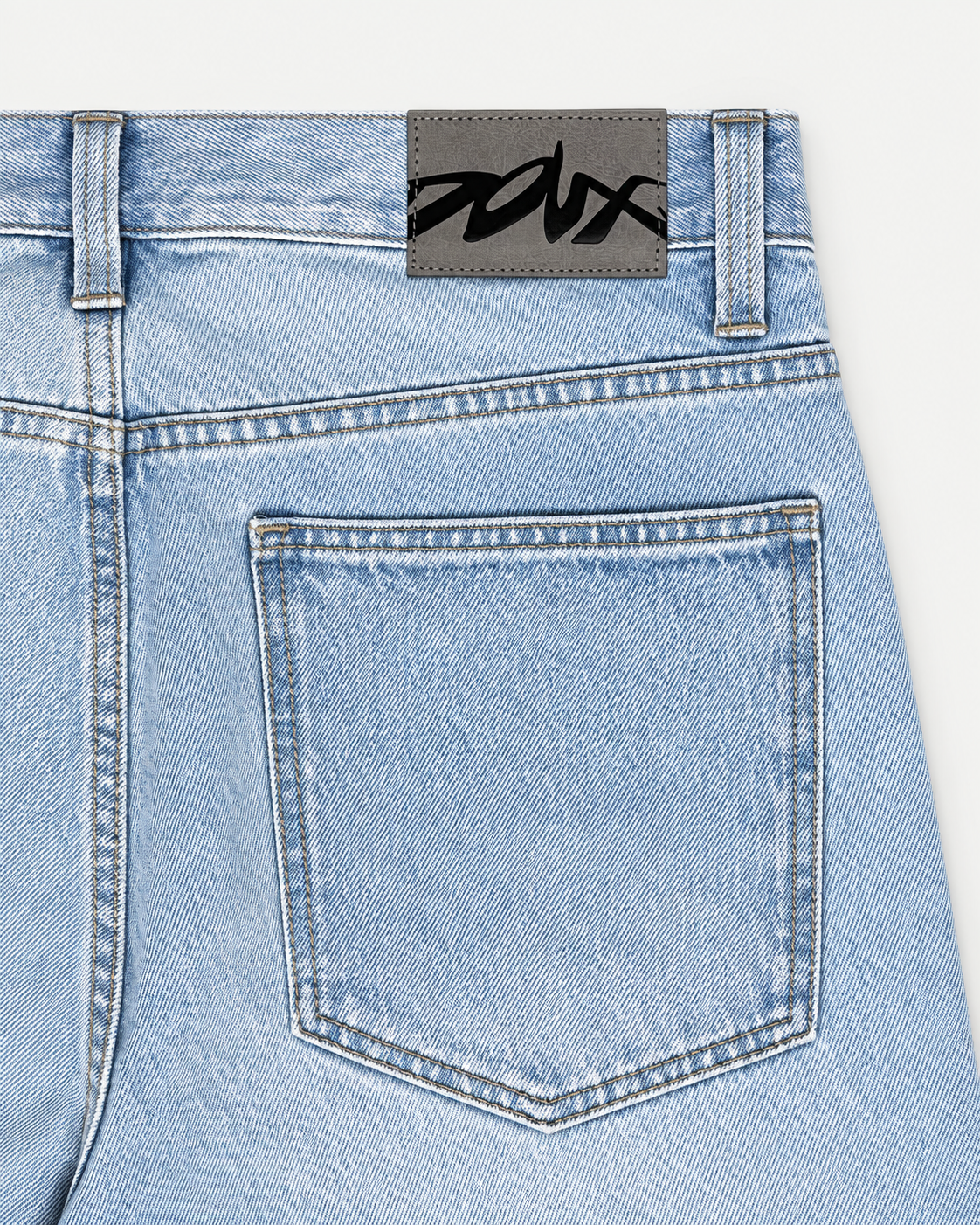 Calça Jeans Reta Azul Claro DOUX