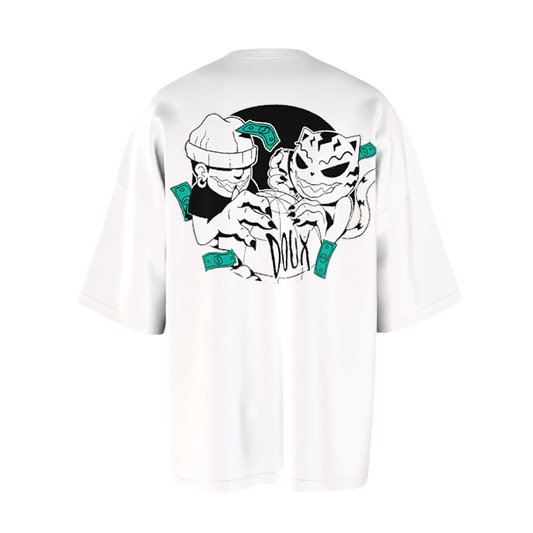 World Domination Tee in Off-White – Doux x Nildius
