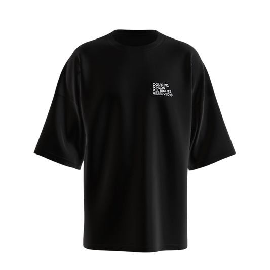 World Domination Tee in Black – Doux x Nildius